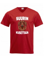 "SUURIN KUSETTAJA"  v-neck 2