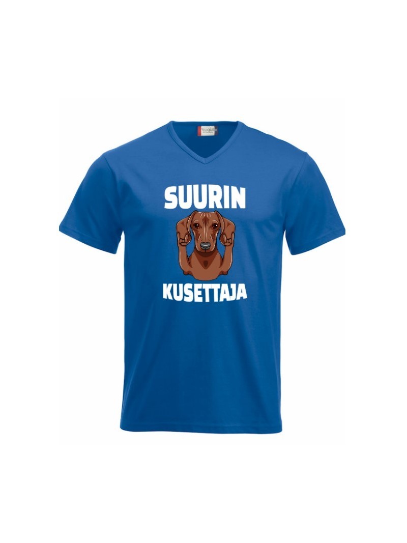 "SUURIN KUSETTAJA"  v-neck 2