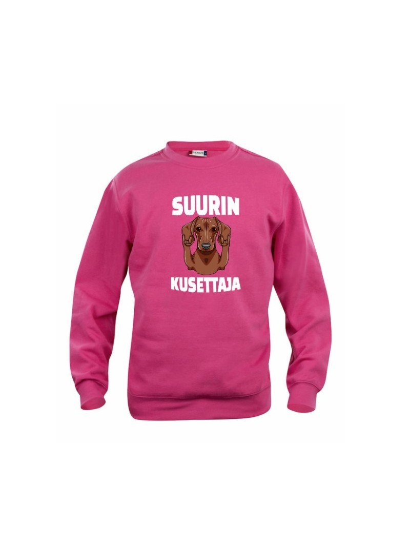 "SUURIN KUSETTAJA" sweatshirt 2