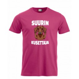 T-paita " SUURIN KUSETTAJA " 2