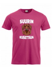 T-paita " SUURIN KUSETTAJA " 2
