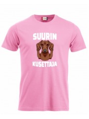 T-paita " SUURIN KUSETTAJA " 2