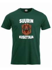 T-paita " SUURIN KUSETTAJA " 2
