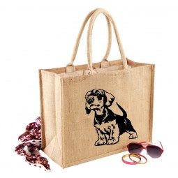 Juuttikassi MIDI 14 L karkeakarvainen pentu