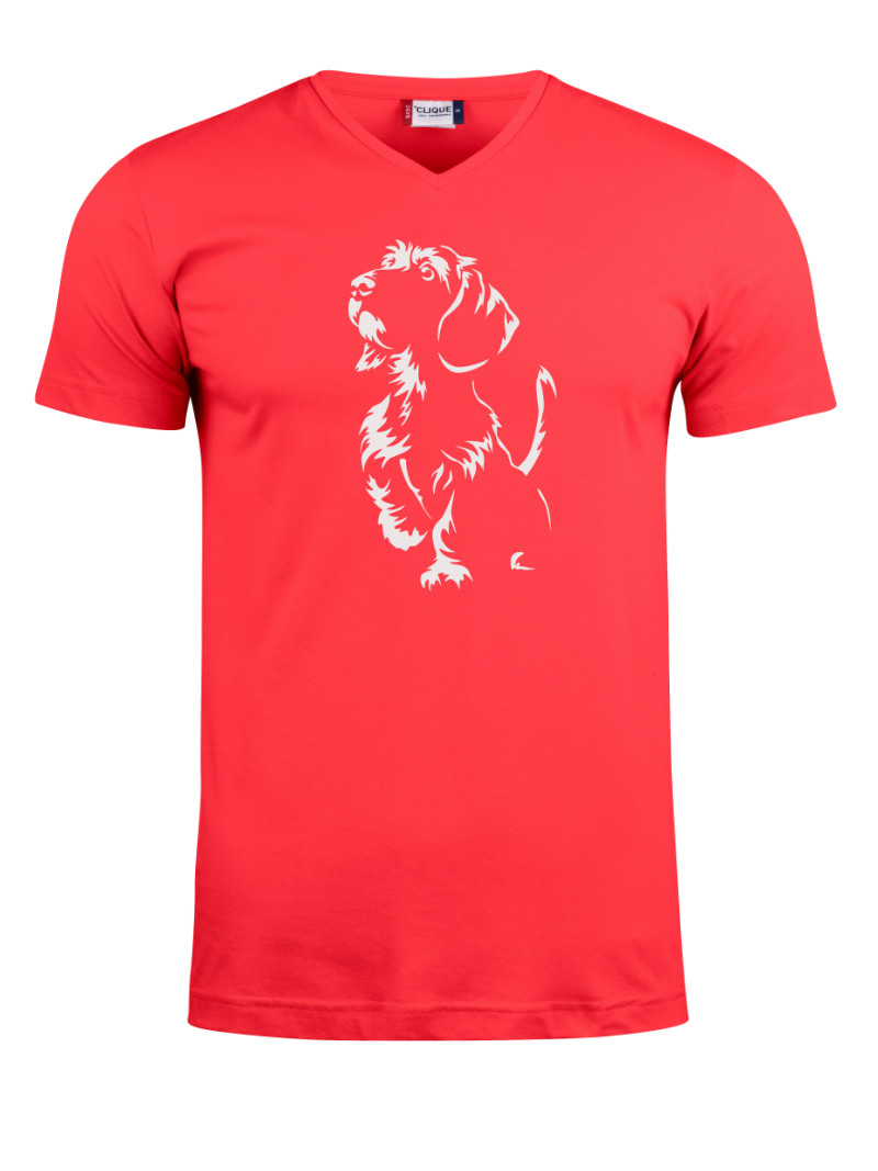 Karkkari silhuetti, v-neck