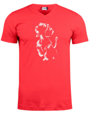 Karkkari silhuetti, v-neck