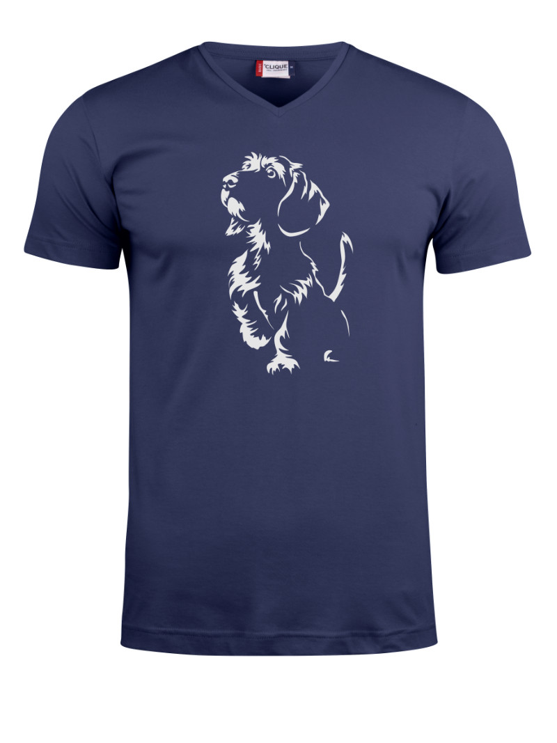 Karkkari silhuetti, v-neck
