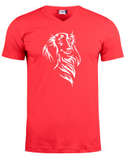 Pitkis silhuetti, v-neck