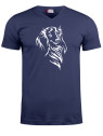 Pitkis silhuetti, v-neck