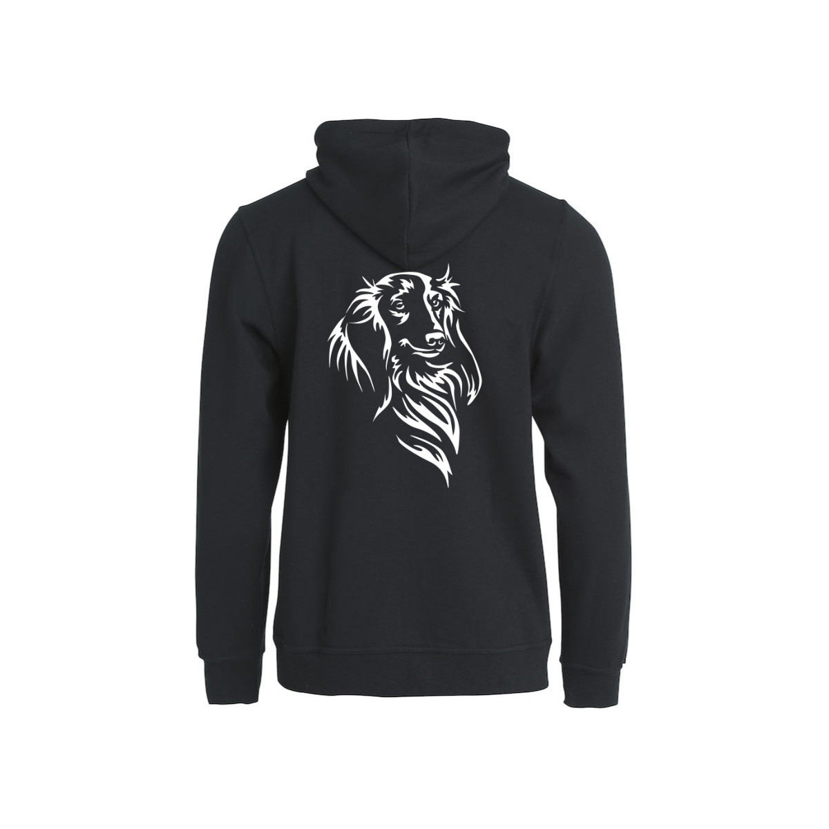 Huppari full zip "Pitkis silhuetti"