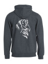 Huppari full zip "Pitkis silhuetti"