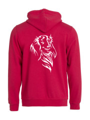 Huppari full zip "Pitkis silhuetti"
