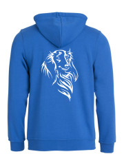 Huppari full zip "Pitkis silhuetti"