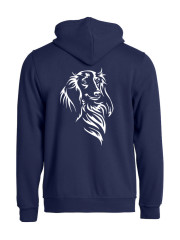 Huppari full zip "Pitkis silhuetti"