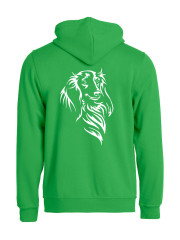 Huppari full zip "Pitkis silhuetti"