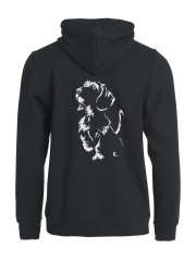 Huppari full zip "Karkkari silhuetti"