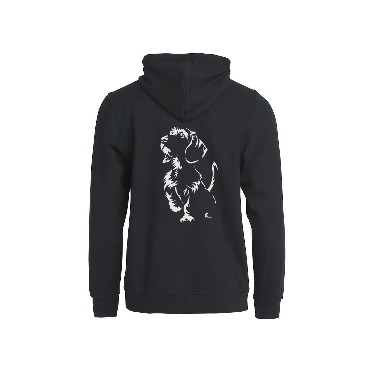 Huppari full zip "Karkkari silhuetti"