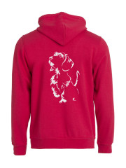 Huppari full zip "Karkkari silhuetti"