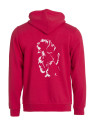 Huppari full zip "Karkkari silhuetti"
