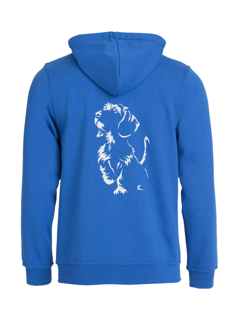 Huppari full zip "Karkkari silhuetti"