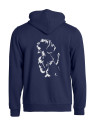 Huppari full zip "Karkkari silhuetti"