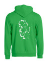 Huppari full zip "Karkkari silhuetti"