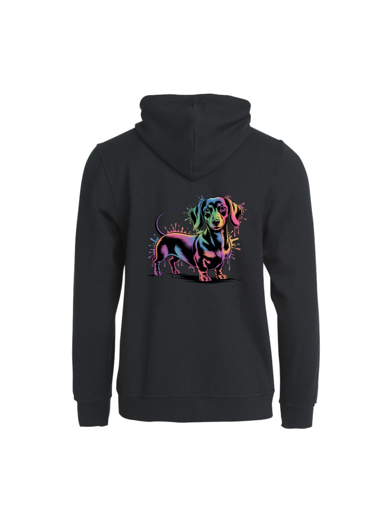 Huppari full zip "NEON-mäykky"