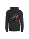 Huppari full zip "NEON-mäykky"