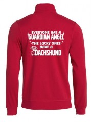 " EVERYONE HAS A GUARDIAN ANGEL, THE LUCKY ONES HAVE A DACHSHUND "