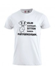 "Olin normaali, sitten hankin mäyräkoiran"