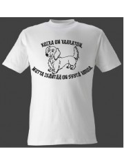 "ISÄNTÄ" Pitkäkarvainen mäyräkoira