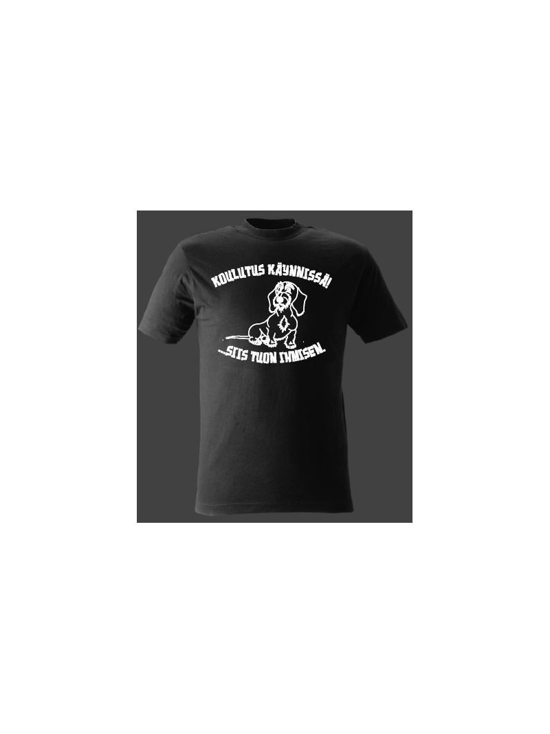 "KOULUTUS KÄYNNISSÄ!" Karkeakarvainen mäyräkoira