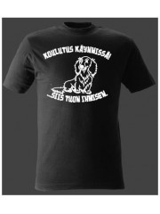 "KOULUTUS KÄYNNISSÄ!" Pitkäkarvainen mäyräkoira